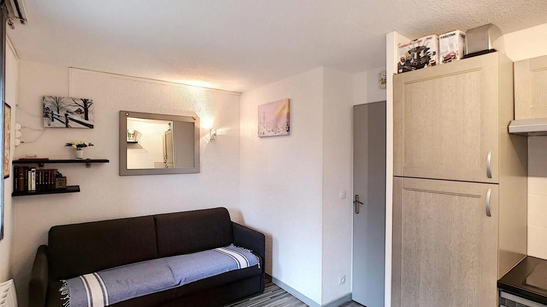 Studio Cabine Renove Pour 4 Pers Avec Balcon, Parking Et Wifi, Proche Pistes Et Commerces - Les Menuires - Fr-1-178-290 Saint-Martin-de-Belleville